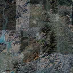 PMC Pakistan, Abbottabad 81km Terrains Satellite Texture