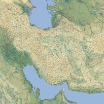 PMC Tactical Iran Theater Map